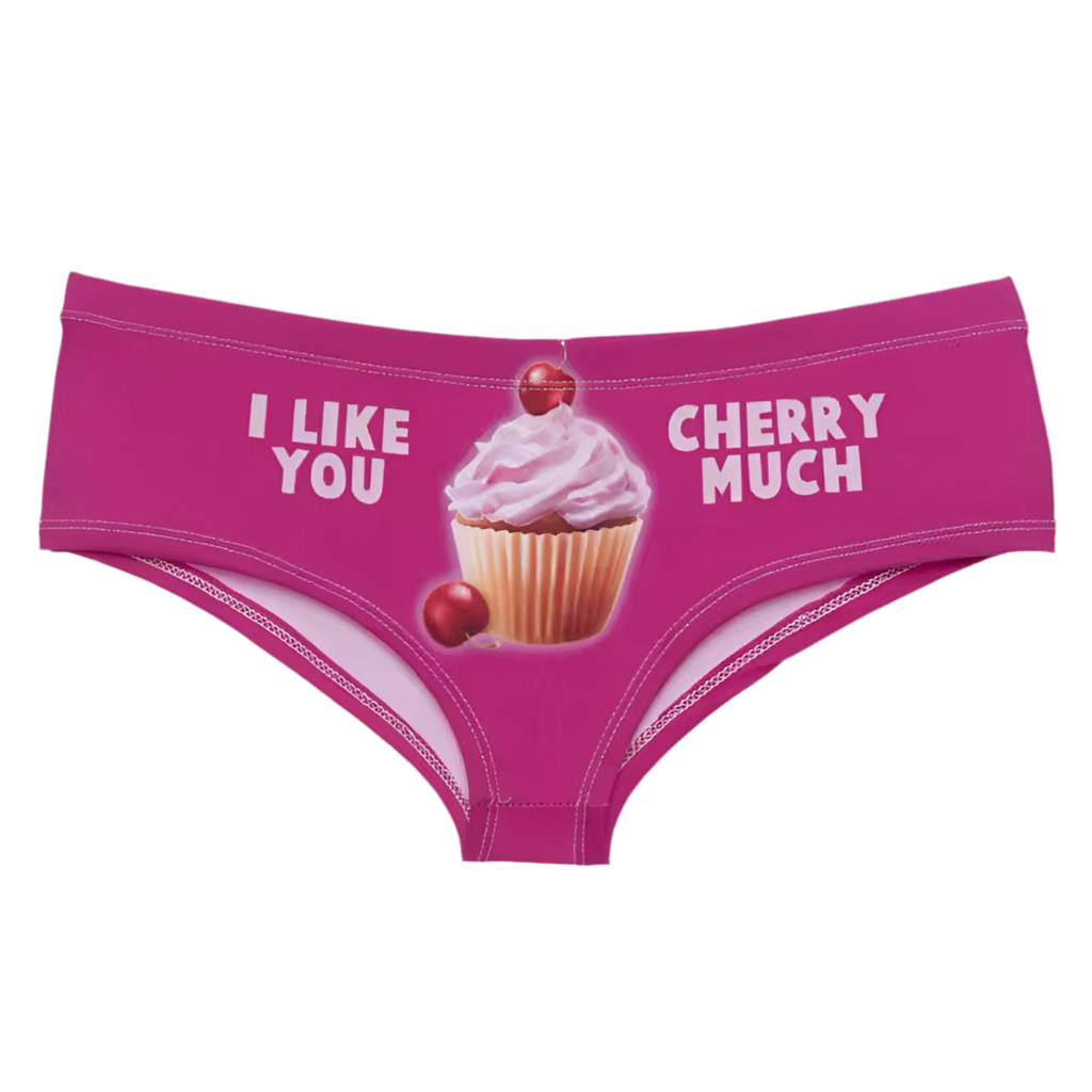 "I Like You Cherry Much" Panties