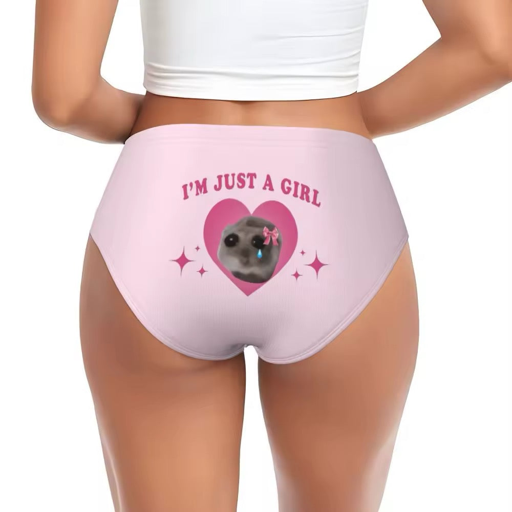 “I'm Just a Girl” panties